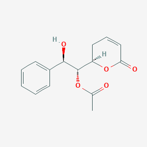 molecular formula C15H16O5 B134544 7-乙酸基紫杉二醇 CAS No. 96422-53-6