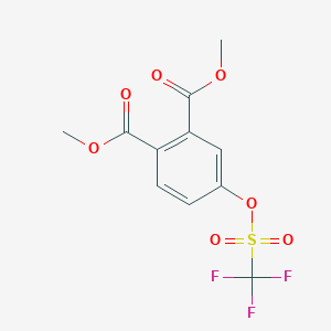 Dimethyl 4-trifluoromethanesulphonyloxyphthalate