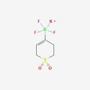 Potassium (1,1-dioxido-3,6-dihydro-2H-thiopyran-4-yl)trifluoroborate