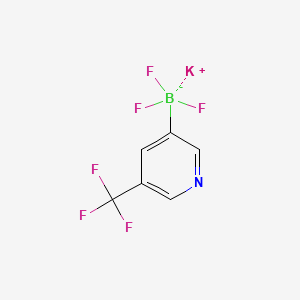 Potassium trifluoro(5-(trifluoromethyl)pyridin-3-yl)borate