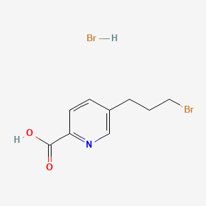 5-(3-Bromopropyl)pyridine-2-carboxylic acid hydrobromide