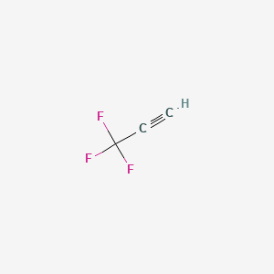 molecular formula C3HF3 B1345459 3,3,3-Trifluoropropyne CAS No. 661-54-1