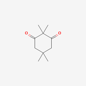 molecular formula C10H16O2 B1345463 1,3-Cyclohexanedione, 2,2,5,5-tetramethyl- CAS No. 702-50-1