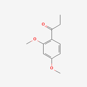 molecular formula C11H14O3 B1345466 2',4'-Dimethoxypropiophenone CAS No. 831-00-5