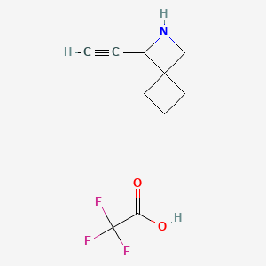 1-Ethynyl-2-azaspiro[3.3]heptane, trifluoroacetic acid