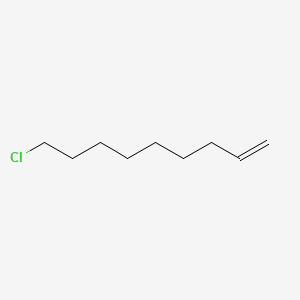 molecular formula C9H17Cl B1345468 1-Nonene, 9-chloro- CAS No. 872-06-0