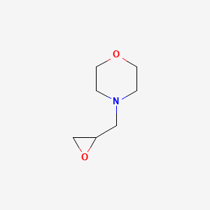 molecular formula C7H13NO2 B1345472 4-(2,3-环氧丙基)吗啉 CAS No. 6270-19-5