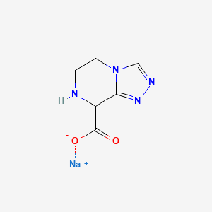 sodium 5H,6H,7H,8H-[1,2,4]triazolo[4,3-a]pyrazine-8-carboxylate