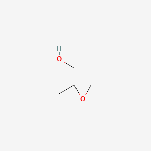 molecular formula C4H8O2 B1345474 (2-Methyloxiran-2-yl)methanol CAS No. 872-30-0