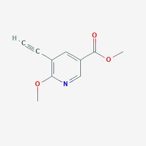 Methyl 5-ethynyl-6-methoxypyridine-3-carboxylate