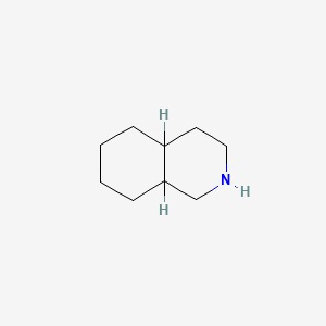 molecular formula C9H17N B1345475 全氢异喹啉 CAS No. 6329-61-9