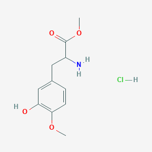 Methyl 2-amino-3-(3-hydroxy-4-methoxyphenyl)propanoate hydrochloride