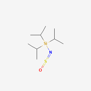 molecular formula C9H21NOSSi B13454768 Sulfinylidene[tris(propan-2-yl)silyl]amine CAS No. 2762957-87-7