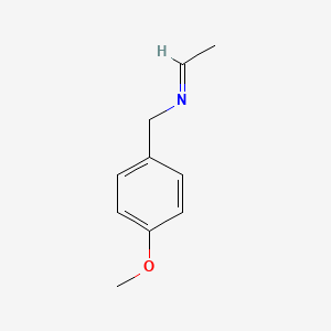 (1E)-N-[(4-Methoxyphenyl)methyl]ethanimine