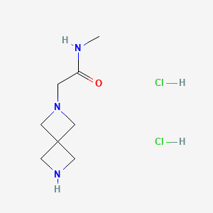 2-{2,6-diazaspiro[3.3]heptan-2-yl}-N-methylacetamide dihydrochloride