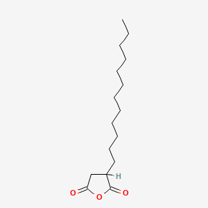 molecular formula C16H28O3 B1345487 Dodecylsuccinic anhydride CAS No. 2561-85-5