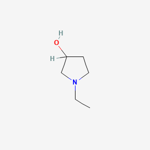 molecular formula C6H13NO B1345489 1-Ethyl-3-pyrrolidinol CAS No. 30727-14-1