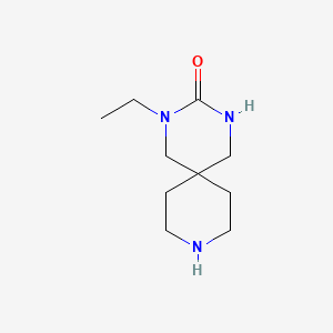 2-Ethyl-2,4,9-triazaspiro[5.5]undecan-3-one