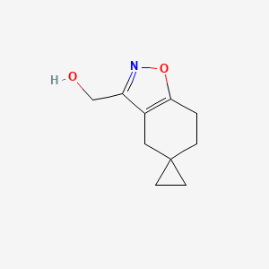 {6,7-dihydro-4H-spiro[1,2-benzoxazole-5,1'-cyclopropan]-3-yl}methanol