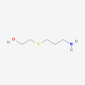 2-[(3-Aminopropyl)sulfanyl]ethan-1-ol