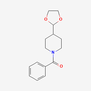 1-Benzoyl-4-(1,3-dioxolan-2-yl)piperidine