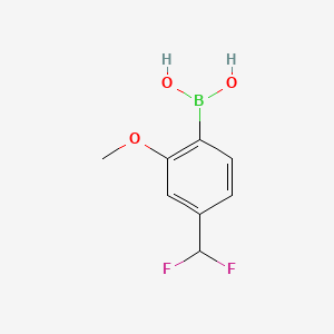 (4-(Difluoromethyl)-2-methoxyphenyl)boronic acid