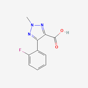 5-(2-Fluorophenyl)-2-methyl-2H-1,2,3-triazole-4-carboxylic acid