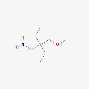 2-(Aminomethyl)-2-ethyl-1-methoxybutane