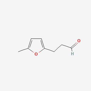 B1345507 5-Methylfuran-2-propionaldehyde CAS No. 34756-16-6