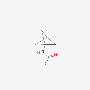 N-{bicyclo[1.1.1]pentan-1-yl}carbamoyl chloride