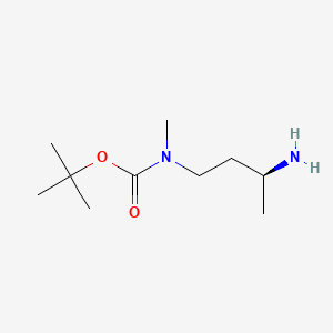 tert-butyl N-[(3S)-3-aminobutyl]-N-methylcarbamate