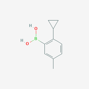 (2-Cyclopropyl-5-methylphenyl)boronic acid