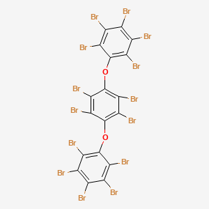 molecular formula C18Br14O2 B1345518 十四溴-1,4-二苯氧基苯 CAS No. 58965-66-5