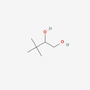 molecular formula C6H14O2 B1345519 3,3-二甲基-1,2-丁二醇 CAS No. 59562-82-2