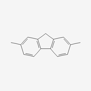 molecular formula C15H14 B1345522 2,7-Dimethyl-9h-fluorene CAS No. 2851-80-1