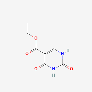 molecular formula C7H8N2O4 B1345524 5-羧乙氧基尿嘧啶 CAS No. 28485-17-8
