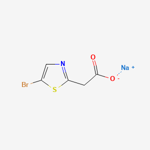 Sodium 2-(5-bromo-1,3-thiazol-2-yl)acetate