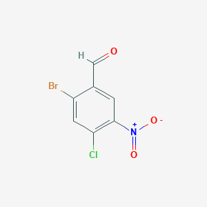 2-Bromo-4-chloro-5-nitrobenzaldehyde