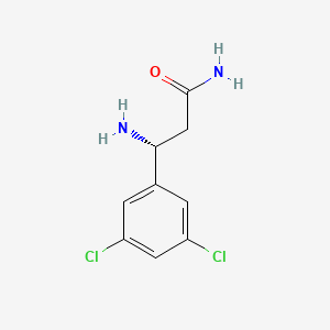 (R)-3-Amino-3-(3,5-dichlorophenyl)propanamide