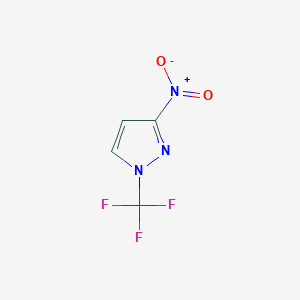 3-nitro-1-(trifluoromethyl)-1H-pyrazole