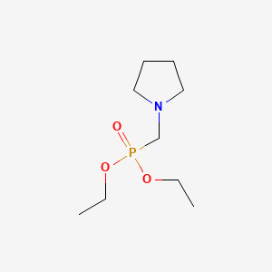molecular formula C9H20NO3P B1345537 Diethyl (pyrrolidin-1-ylmethyl)phosphonate CAS No. 51868-96-3