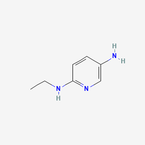 molecular formula C7H11N3 B1345538 N2-乙基吡啶-2,5-二胺 CAS No. 52025-39-5