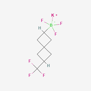 Potassium trifluoro(6-(trifluoromethyl)spiro[3.3]heptan-2-yl)borate