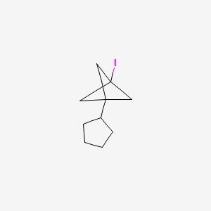 1-Cyclopentyl-3-iodobicyclo[1.1.1]pentane