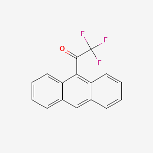molecular formula C16H9F3O B1345542 9-蒽基三氟甲基酮 CAS No. 53531-31-0