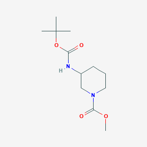 Methyl 3-((tert-butoxycarbonyl)amino)piperidine-1-carboxylate