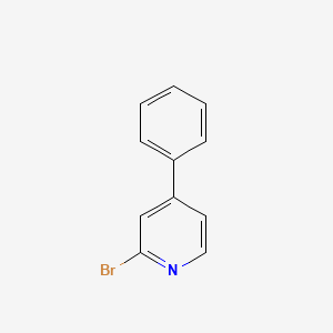 molecular formula C11H8BrN B1345544 2-溴-4-苯基吡啶 CAS No. 54151-74-5