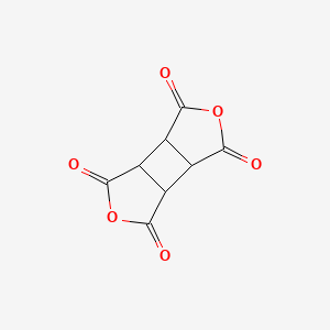 molecular formula C8H4O6 B1345555 1,2,3,4-环丁烷四甲酸二酐 CAS No. 4415-87-6