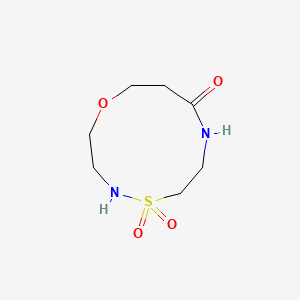 1-Oxa-5lambda6-thia-4,8-diazacycloundecane-5,5,9-trione