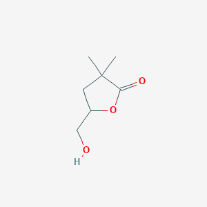 2(3H)-Furanone, dihydro-5-(hydroxymethyl)-3,3-dimethyl-